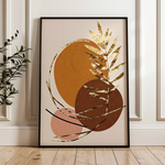 Boho 239 Canvas Art 60 x 40 cm / Black