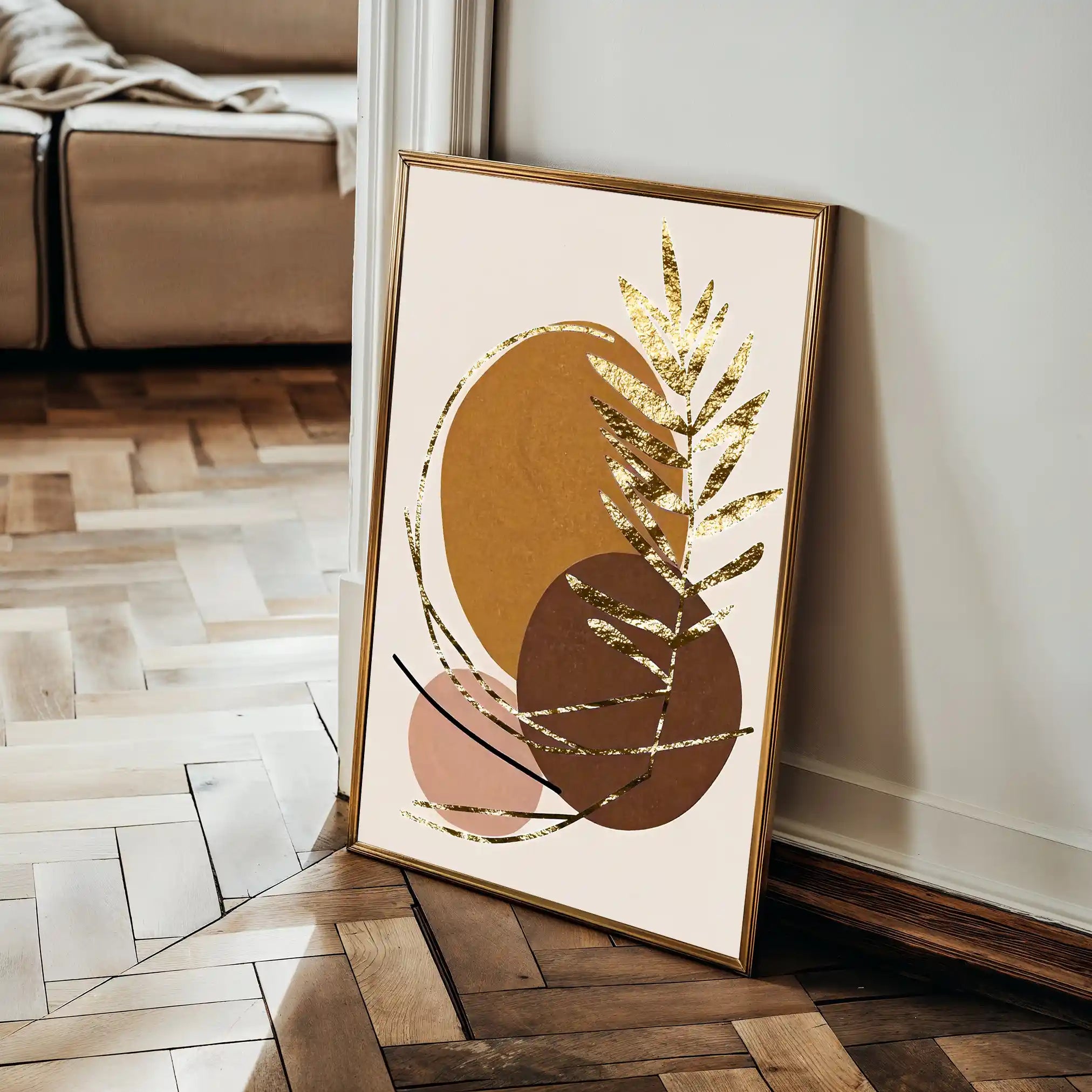 Boho 239 Canvas Art 60 x 40 cm / Black