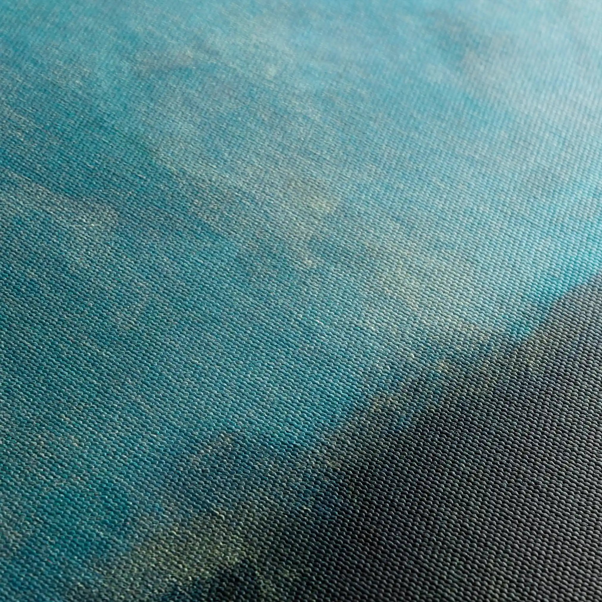 Abstract 244 Canvas Art 60 x 40 cm / Black