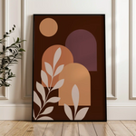 Boho 244 Canvas Art 60 x 40 cm / Black