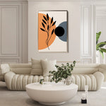 Boho 245 Canvas Art 60 x 40 cm / Black