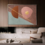 Boho 246 Canvas Art 60 x 40 cm / Black