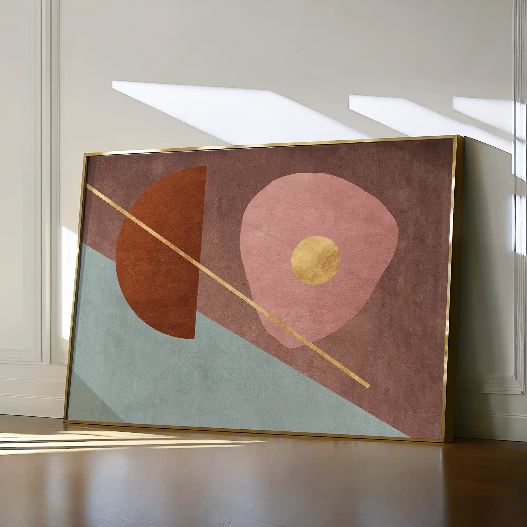 Boho 246 Canvas Art 60 x 40 cm / Black