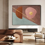 Boho 246 Canvas Art 60 x 40 cm / Black