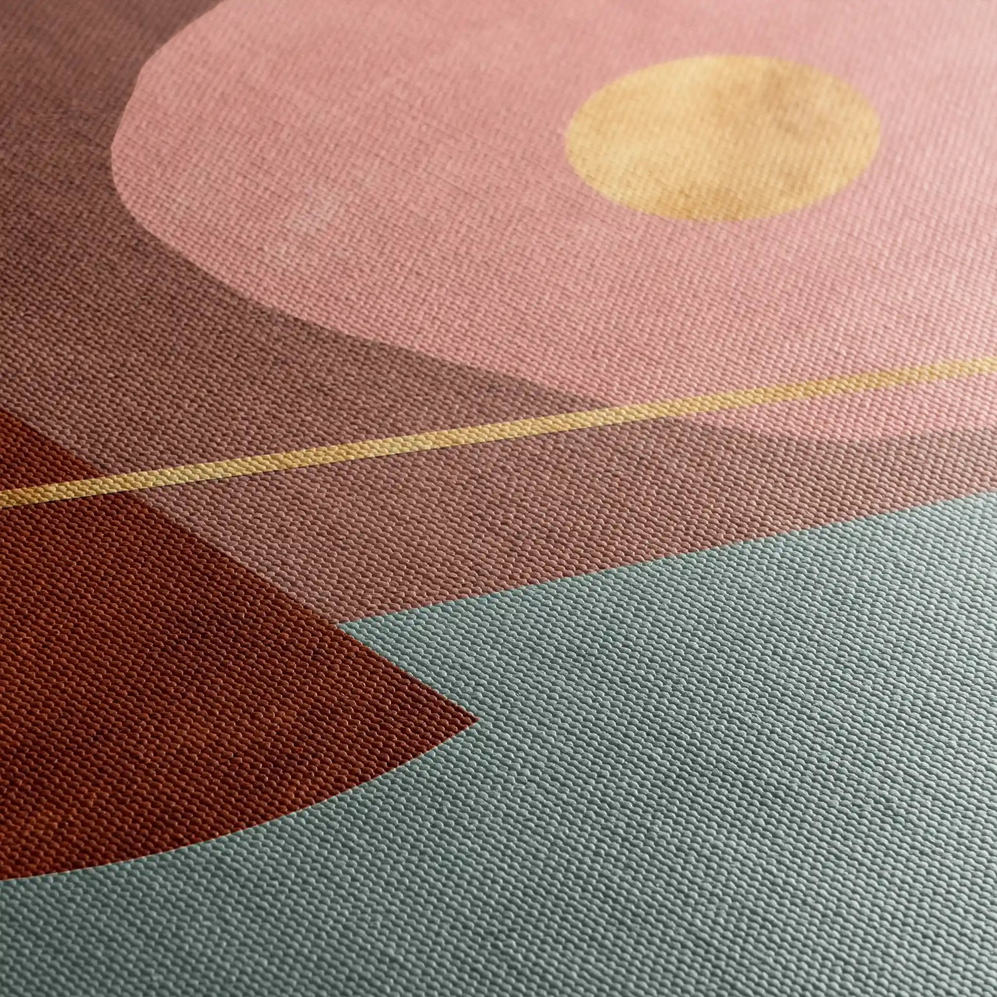 Boho 246 Canvas Art 60 x 40 cm / Black