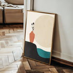 Boho 247 Canvas Art 60 x 40 cm / Black