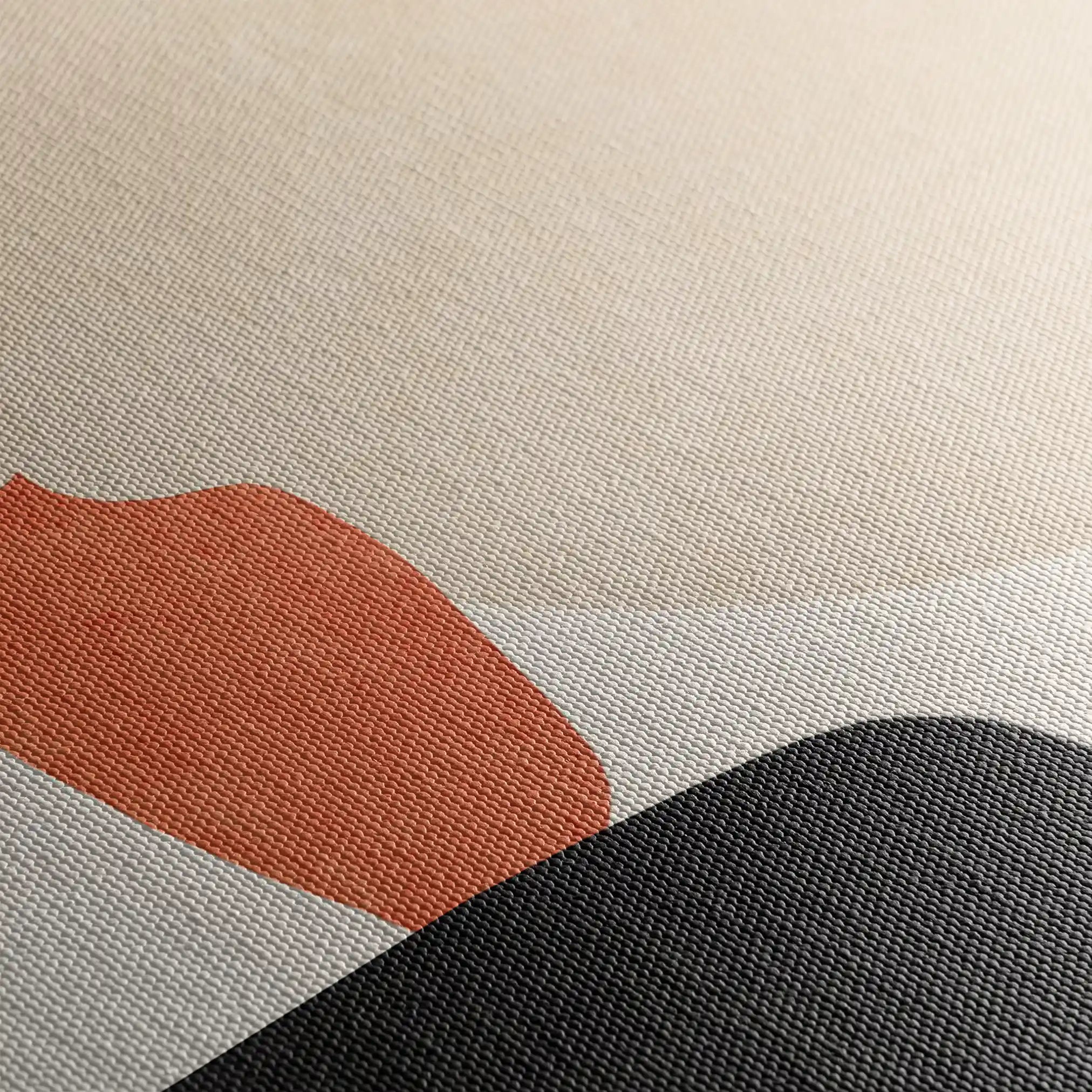 Boho 247 Canvas Art 60 x 40 cm / Black