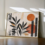 Boho 248 Canvas Art 60 x 40 cm / Black