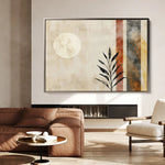 Boho 250 Canvas Art 60 x 40 cm / Black