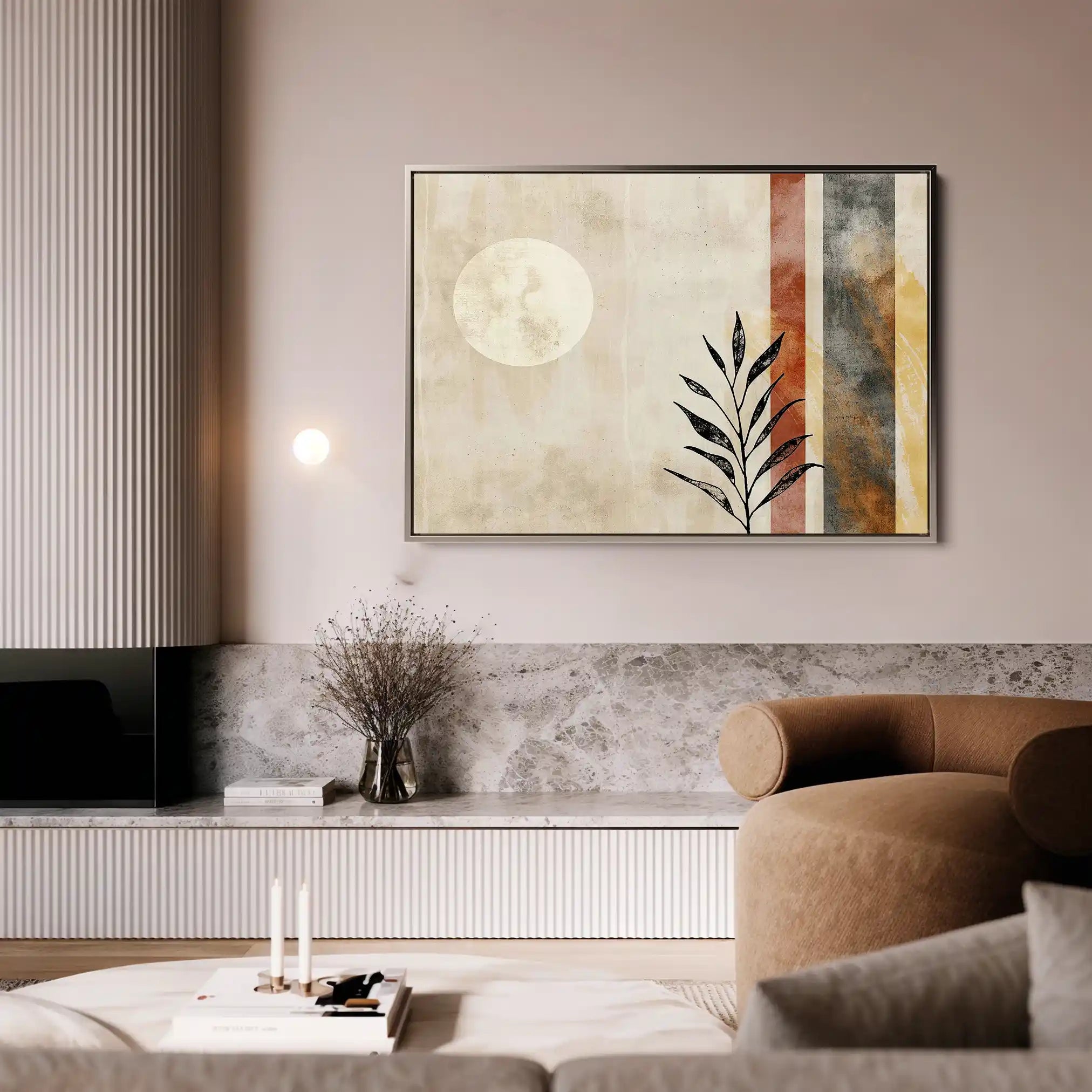 Boho 250 Canvas Art 60 x 40 cm / Black