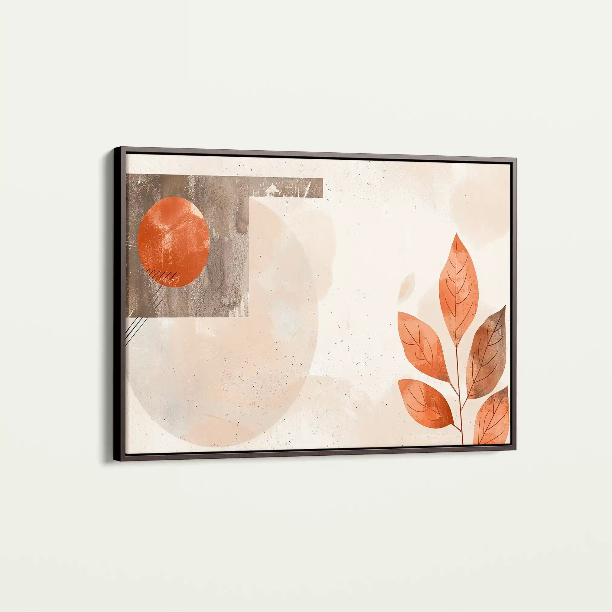 Boho 251 Canvas Art 60 x 40 cm / Black