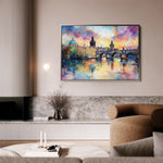 Landscape 261 Canvas Art 60 x 40 cm / Black