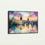 Landscape 261 Canvas Art 60 x 40 cm / Black