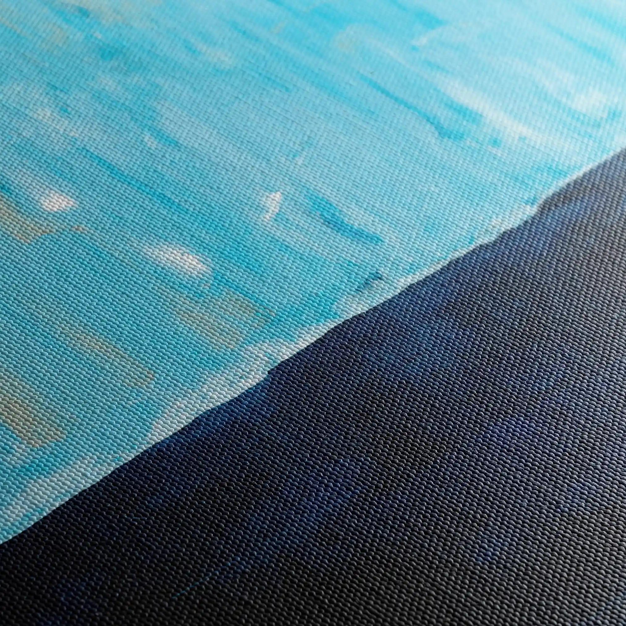 Abstract 270 Canvas Art 60 x 40 cm / Black