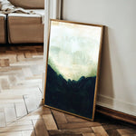 Abstract 272 Canvas Art 60 x 40 cm / Black