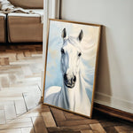 Horses 272 Canvas Art 60 x 40 cm / Black