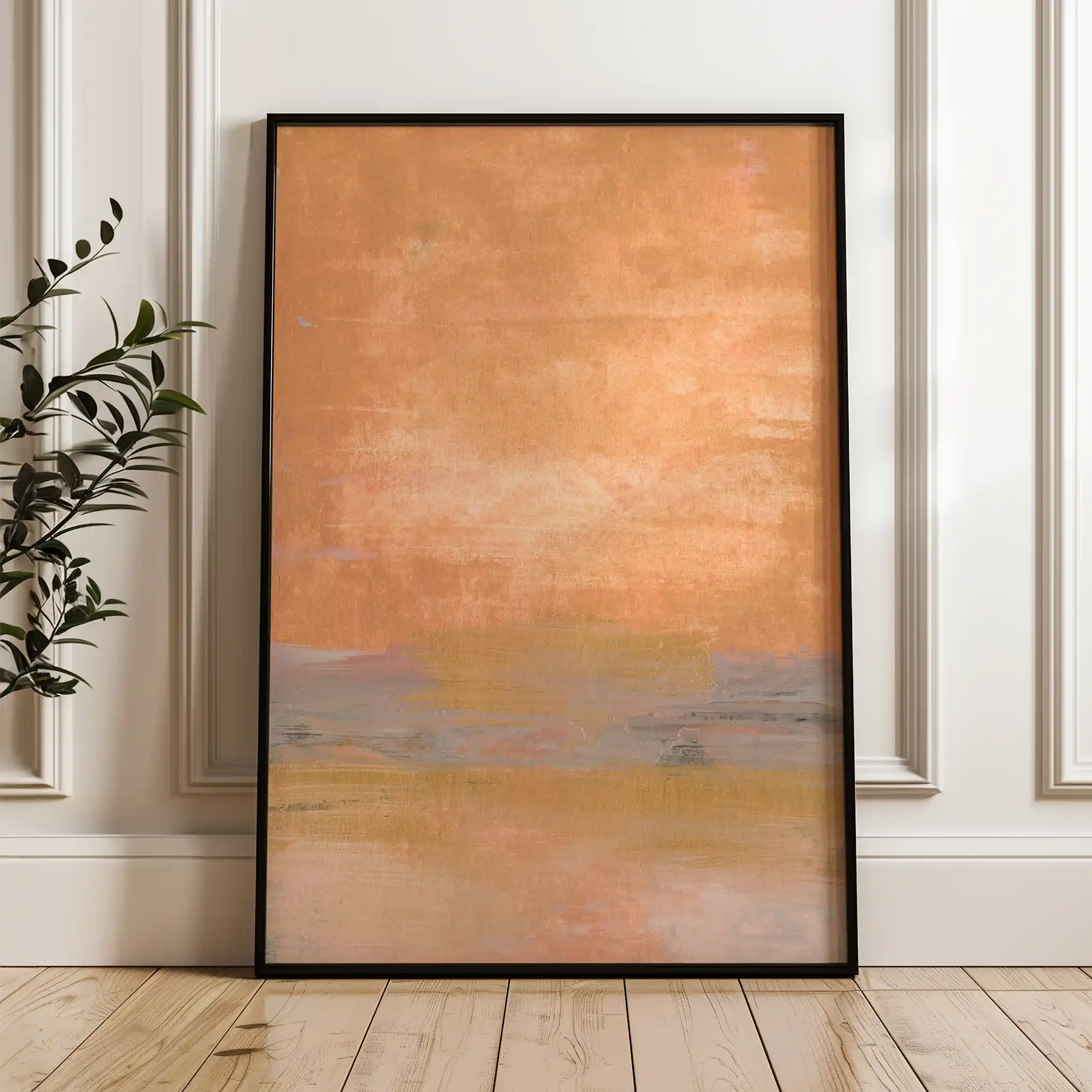 Abstract 275 Canvas Art 60 x 40 cm / Black