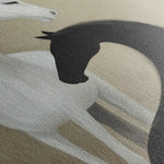 Horses 277 Canvas Art 60 x 40 cm / Black