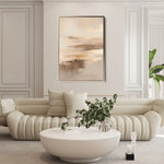 Abstract 283 Canvas Art 60 x 40 cm / Black