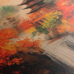 Landscape 308 Canvas Art 60 x 40 cm / Black