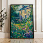 Landscape 313 Canvas Art 60 x 40 cm / Black