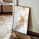 Abstract 319 Canvas Art 60 x 40 cm / Black