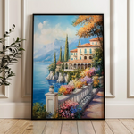 Landscape 325 Canvas Art 60 x 40 cm / Black