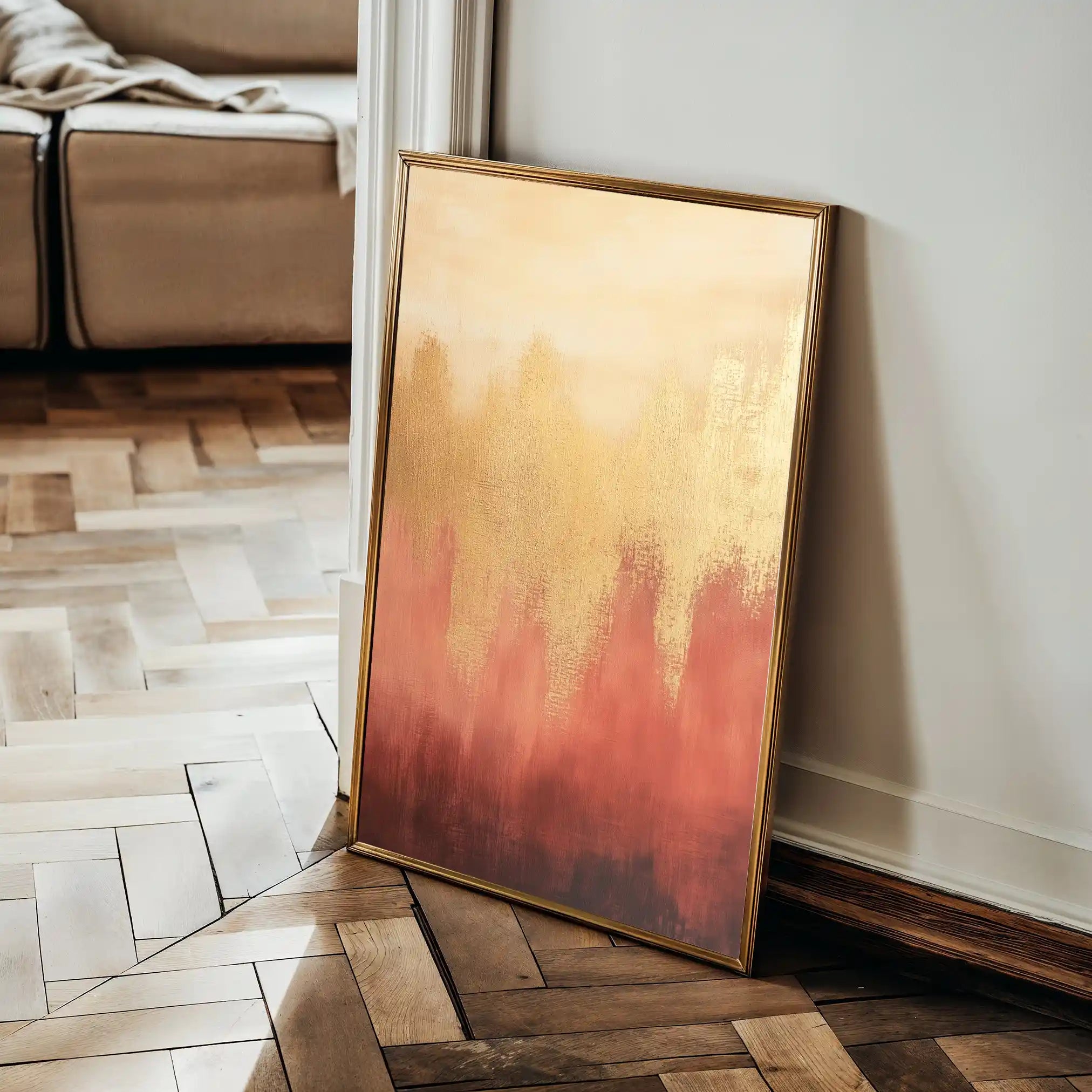 Abstract 326 Canvas Art 60 x 40 cm / Black