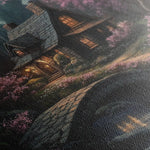 Landscape 341 Canvas Art 60 x 40 cm / Black