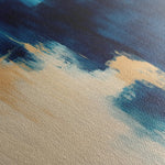 Abstract 349 Canvas Art 60 x 40 cm / Black