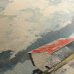 Landscape 357 Canvas Art 60 x 60 cm / Black