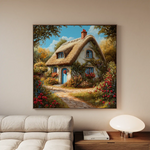 Landscape 359 Canvas Art 60 x 60 cm / Black