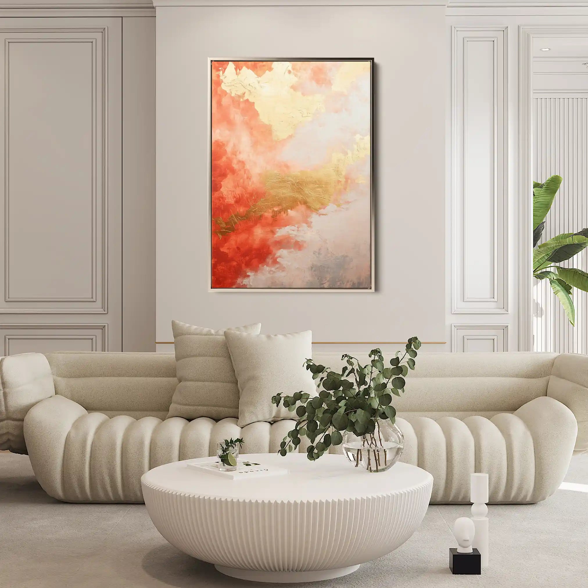 Abstract 365 Canvas Art 60 x 40 cm / Black