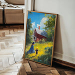 Landscape 366 Canvas Art 60 x 40 cm / Black