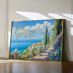 Landscape 367 Canvas Art 60 x 40 cm / Black