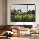 Landscape 368 Canvas Art 60 x 40 cm / Black