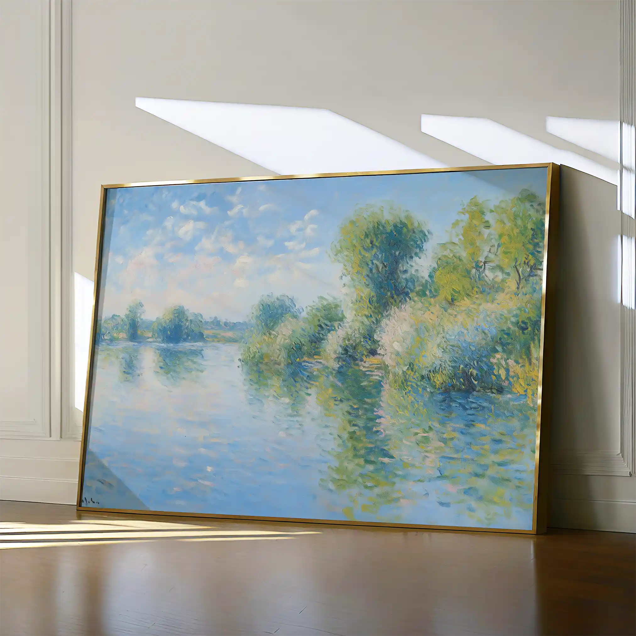 Landscape 370 Canvas Art 60 x 40 cm / Black