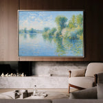 Landscape 370 Canvas Art 60 x 40 cm / Black