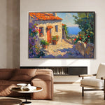 Landscape 377 Canvas Art 60 x 40 cm / Black