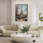 Landscape 383 Canvas Art 60 x 40 cm / Black