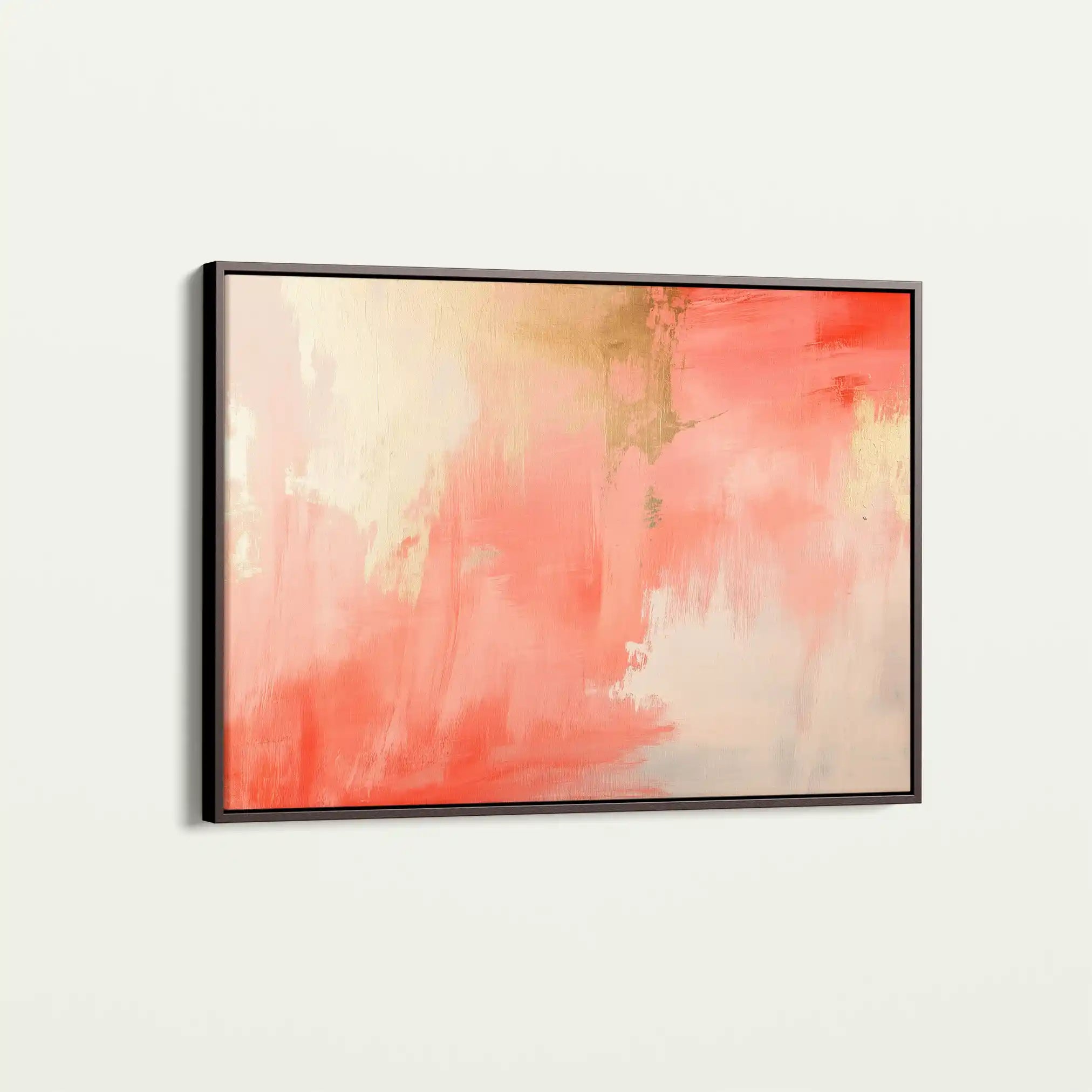 Abstract 389 Canvas Art 60 x 40 cm / Black