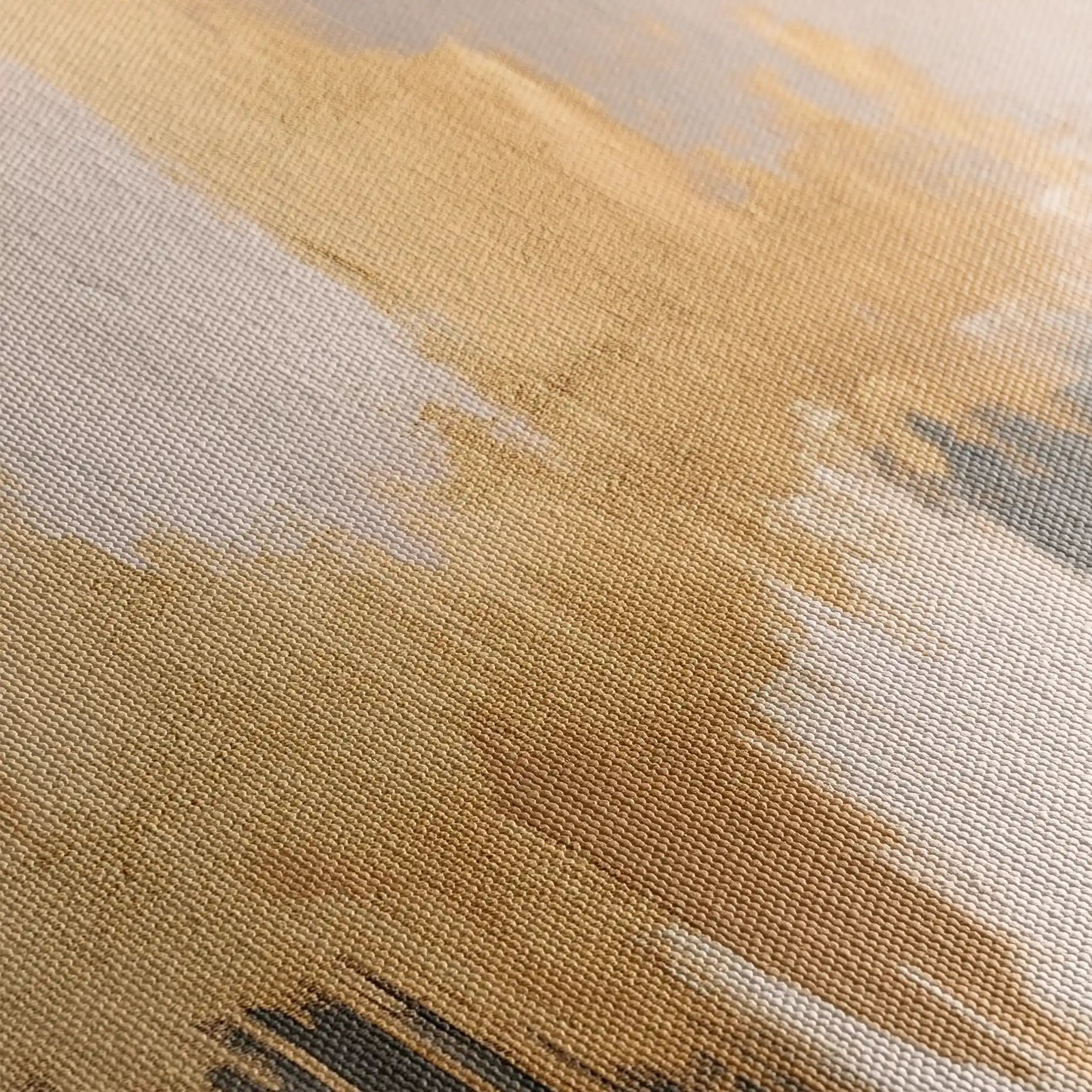 Abstract 394 Canvas Art 60 x 40 cm / Black