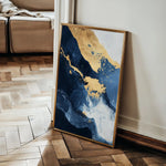 Abstract 397 Canvas Art 60 x 40 cm / Black