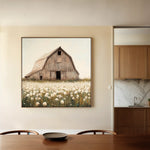 Landscape 397 Canvas Art 60 x 60 cm / Black