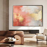 Abstract 398 Canvas Art 60 x 40 cm / Black