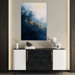 Abstract 405 Canvas Art 60 x 40 cm / Black