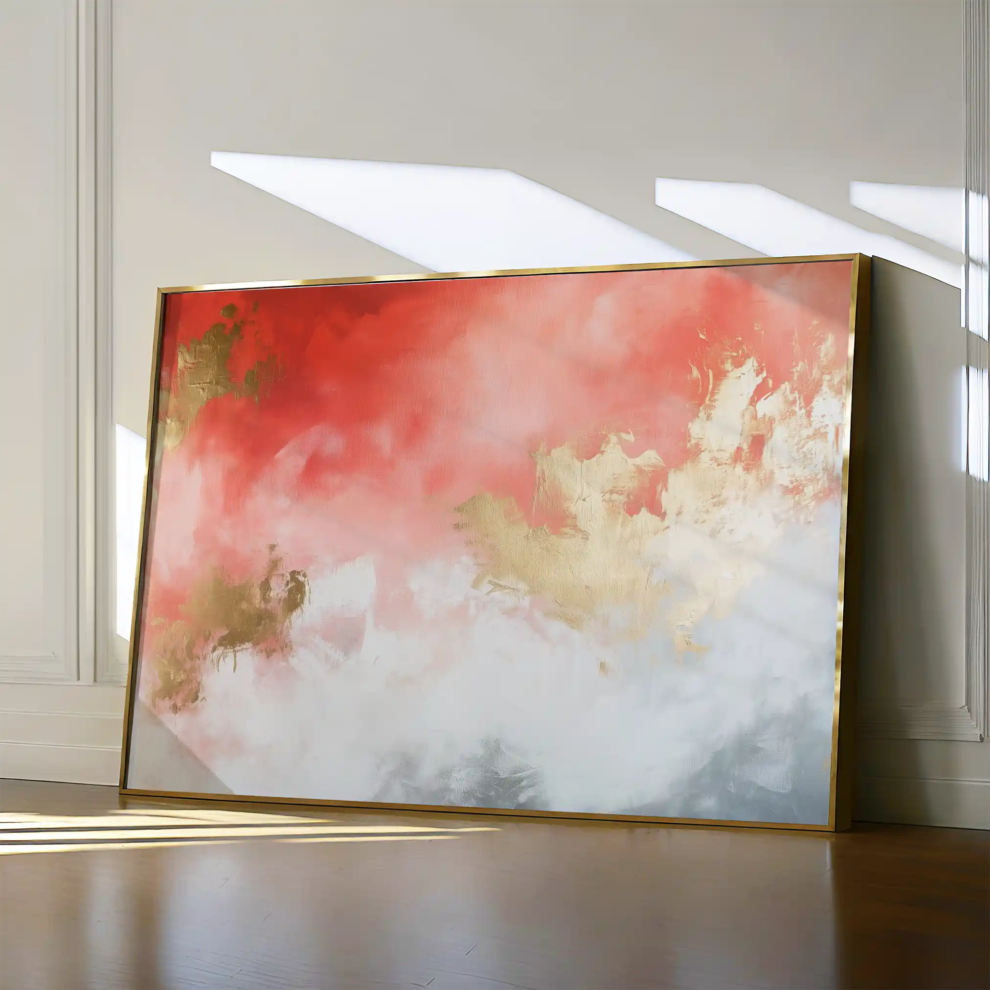 Abstract 406 Canvas Art 60 x 40 cm / Black