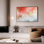 Abstract 406 Canvas Art 60 x 40 cm / Black