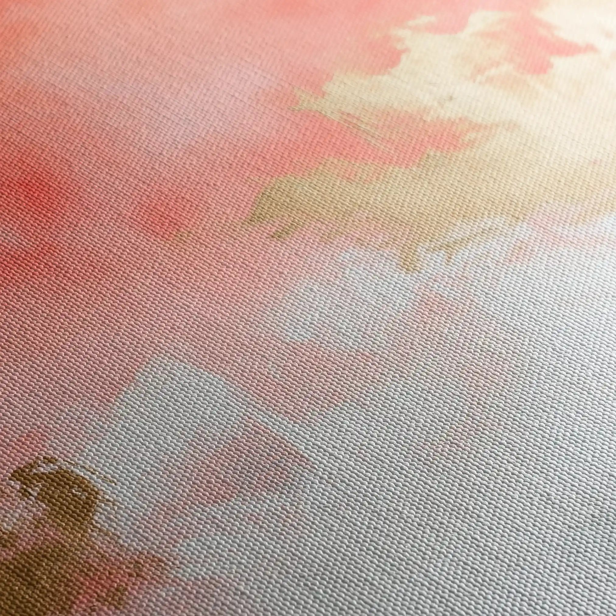 Abstract 406 Canvas Art 60 x 40 cm / Black