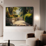 Landscape 407 Canvas Art 60 x 40 cm / Black